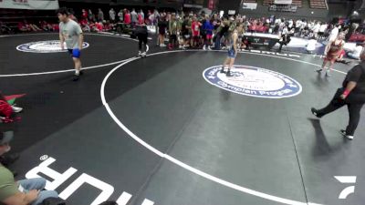 120 lbs Ryder Doleschal, BAWA-Bay Area Wrestling Association vs Brice Bearchum, NAWA - North Area Wrestling Association