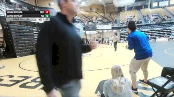 125 lbs Champ. Round 3 - John Spence, CSU Pueblo vs Zane Donley, Pratt CC