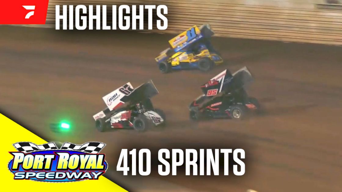 Highlights: 410 Sprint Cars at Port Royal Speedway