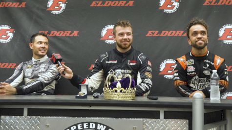 2025 Kings Royal Podium Press Conference At Eldora Speedway