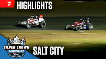 Highlights | 2025 USAC Silver Crown at Salt City Speedway