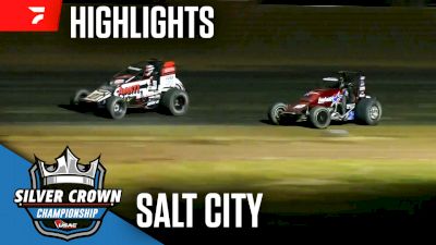 Highlights | 2025 USAC Silver Crown at Salt City Speedway