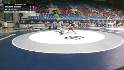 157 lbs Cons. Rd Of 64 - Travonte Burgess, Florida vs Jacob Alvarez, Illinois