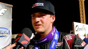 Briggs Danner Reacts After First USAC Silver Crown Win At Salt City
