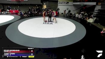 155 lbs Round 3 (16 Team) - Rylee Moorehead, IEWA-FR vs Casey Otero, LAWA-FR