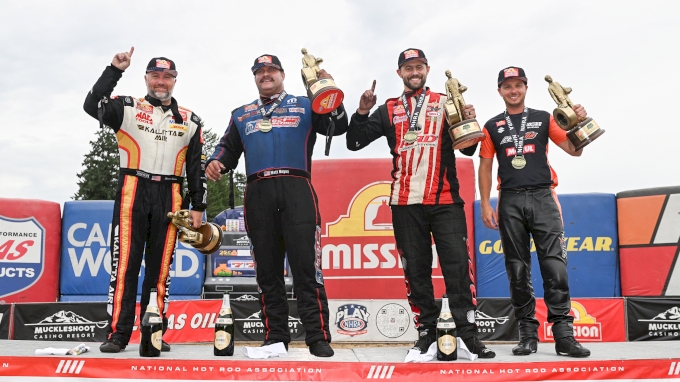 Langdon, Hagan, Glenn & Herrera Reign Supreme At NHRA Seattle