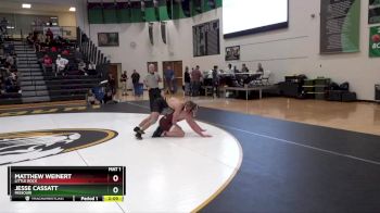 197 lbs 7th Place Match - Matthew Weinert, Little Rock vs Jesse Cassatt, Missouri