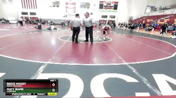 235 lbs Quarterfinal - Macy Iramk, LaGrande vs Reece Moody, Rocky Mountain