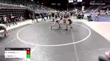 109 lbs Semifinal - Brayden Torstenbo, Rawlins WC vs Junior Madrid, Darkhorse WC