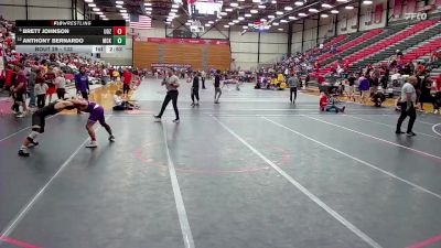 133 lbs Champ. Round 1 - Brett Johnson, Ozarks vs Anthony Bernardo, McKendree