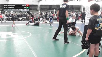 72 lbs Rr Rnd 1 - Mason McCree, SAVAGE Wrestling Academy - K3 vs Jake Raymond, Revival Oange