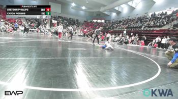 40 lbs Final - Stetson Phillips, Smith Wrestling Academy vs Cavon Rogers, Berryhill Wrestling Club