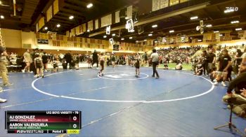 78 lbs Semifinal - Aaron Valenzuela, Rough House Wrestling vs AJ Gonzalez, Savage House Wrestling Club
