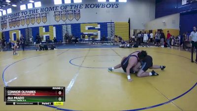 215 Gold Round 2 - GUI PRADO, Cypress Creek H S vs Connor Olivares, Wellington Community Hs