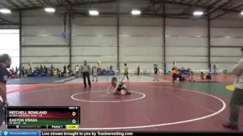 100 lbs Round 4 - Mitchell Rowland, NCWAY National Team vs Easton Krasa, PA White
