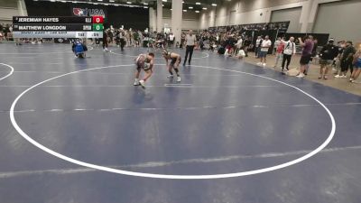 138 lbs 3rd Place Match - Jeremiah Hayes, Illinois vs Matthew Longdon, St. Pius X High School Wrestling
