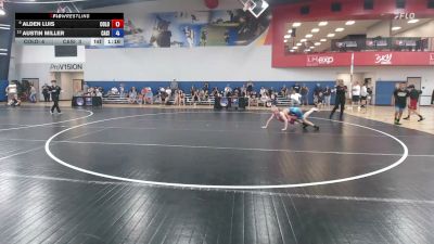 96 lbs Alden Luis, Colorado vs Austin Miller, California Silver
