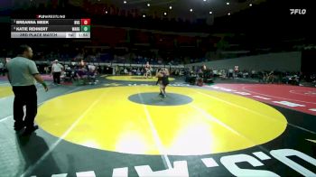 4A/3A/2A/1A Girls 235 3rd Place Match - Katie Rehnert, Warrenton Girls vs Breanna Meek, North Valley Girls