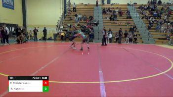 100 lbs Round 4 - Adriana Kunz, Summit Wrestling Academy vs Cadence Christensen, Moyer Elite