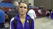 Rheagan Courville after winning the All-Around at the Metroplex Challenge