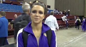 Rheagan Courville after winning the All-Around at the Metroplex Challenge