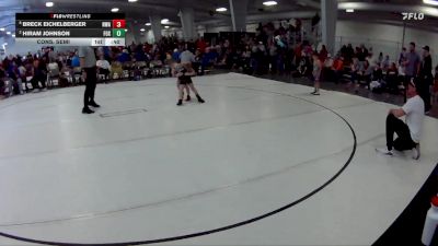 30 lbs Cons. Semi - Breck Eichelberger, Nebraska Wrestling Academy vs Hiram Johnson, FoxFit