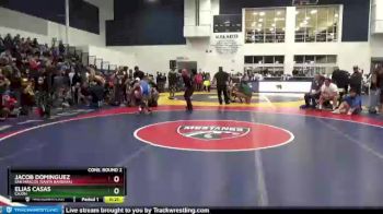 106 lbs Cons. Round 2 - Elias Casas, Cajon vs Jacob Dominguez, San Marcos (Santa Barbara)