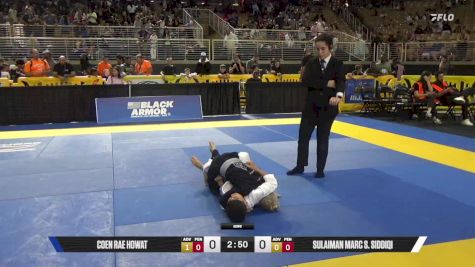 Sulaiman Marc S. Siddiqi vs Coen Rae Howat 2025 Pan Kids Jiu-Jitsu IBJJF Championship
