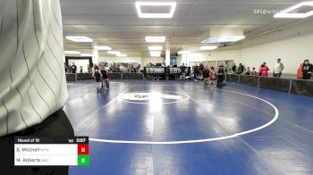 64 lbs Round Of 16 - Bennett Mitchell, Wells Youth Wrestling vs Mason Roberts, Agoge Wrestling Club