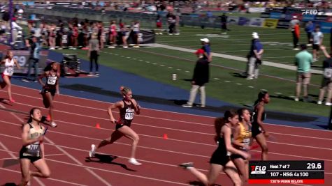 Watch High School Girls 4x100 Relay Prelims (Event 107) Heat 7 At 2026 Penn Relays
