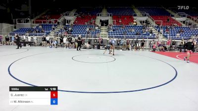 106 lbs Rnd Of 64 - Gabryel Juarez, CA vs William Atkinson, AL