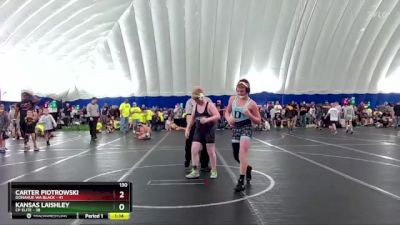 130 lbs Round 3 (8 Team) - Carter Piotrowski, Donahue WA Black vs Kansas Laishley, CP Elite