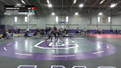 207 lbs Semifinal - Morgan Miller, Simpson vs Khalila Corry, Lakeland University