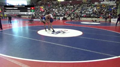 4A 113 lbs Cons. Round 1 - Jake Brousseau, Paris High School vs Thomas Remy, Subiaco Academy