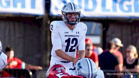 Monmouth Football Quarterback Derek Robertson Embracing High Expectations