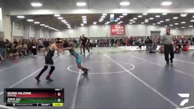 77 lbs Champ. Round 2 - Zayd Ali, Mat Sharks vs Quinn Falzone, Nova WC