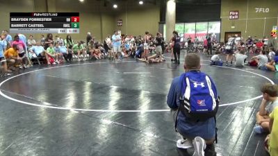 116 lbs Round 5 (6 Team) - Barrett Casteel, Rabbit WC vs Brayden Forrestier, Rebel Wrestling