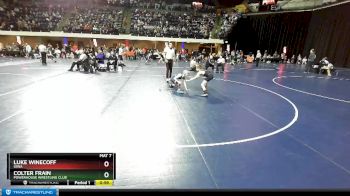 84 lbs Quarterfinal - Colter Frain, Powerhouse Wrestling Club vs Luke Winecoff, Iowa