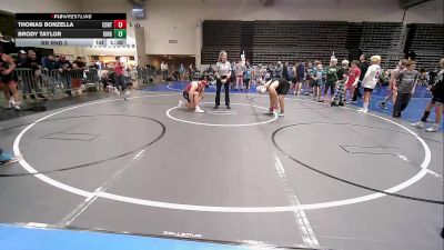 211 lbs Rr Rnd 3 - Thomas Bonzella, Centurion MS vs Brody Taylor, Kingsway MS