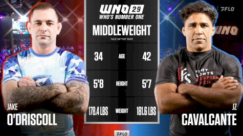WATCH JZ Cavalcante Submit Jake O'Driscoll At WNO 29