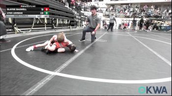 58 lbs Semifinal - Slayde Bagwell, Tuttle Wrestling vs Lynx Lehman, Lexington Wrestling Club