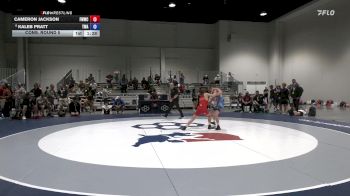 51 lbs Cons. Round 5 - Cameron Jackson, Fremont Warriors Wrestling Club vs Kaleb Pratt, The Wrestling Academy
