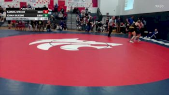 165 lbs Quarterfinal - Jonah DeJesus, Bellarmine Prep vs Samuel Spence, Hudson`s Bay
