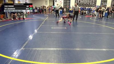 63-68.6 lbs Consy 6 - Cali Crowe, Omp vs Ivy Adamson, Waynesburg