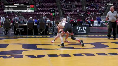 121 lbs Consi 3 - Jack Famularo, Easton Area vs Nico Emili, Bethlehem Catholic