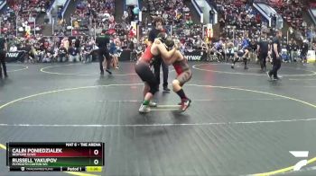 130 lbs Cons. Round 5 - Calin Poniedzialek, Bedford GLWC vs Russell Yakupov, Plymouth Canton WC