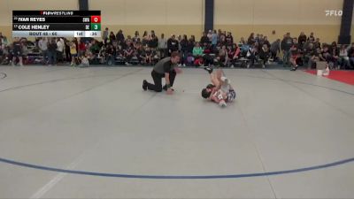 60 lbs Cons. Round 2 - Ivan Reyes, Summit Wrestling Academy vs Cole Henley, DC Elite