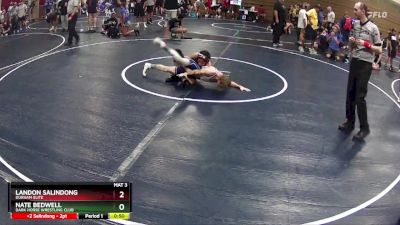 108 lbs Cons. Round 3 - Landon Salindong, Durham Elite vs Nate Bedwell, Dark Horse Wrestling Club