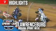 Highlights | 2025 USAC Indiana Sprint Week at Lawrenceburg Speedway