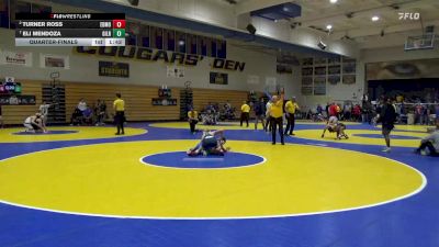116 lbs Quarterfinal - Turner Ross, Edmond North (OK) vs Eli Mendoza, Gilroy